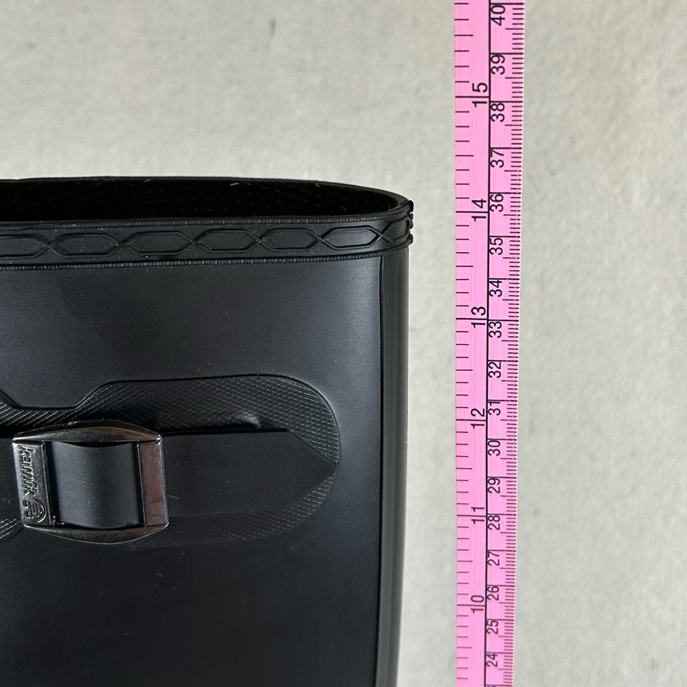 Kamik Women’s 8 Black Rubber Rain Boots Wellies - Picture 8 of 10